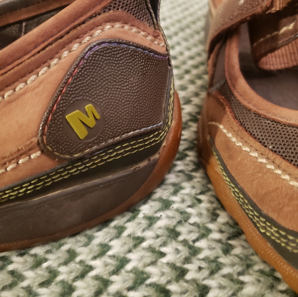 FINAL PRICE DROP Like New Merrell Mimosa Emme Mary Janes - Cocoa Size 7.5 - Picture 15 of 15